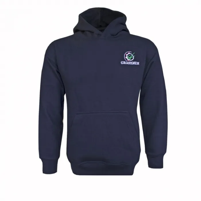 Grassmen kids agri is our culture navy hoody